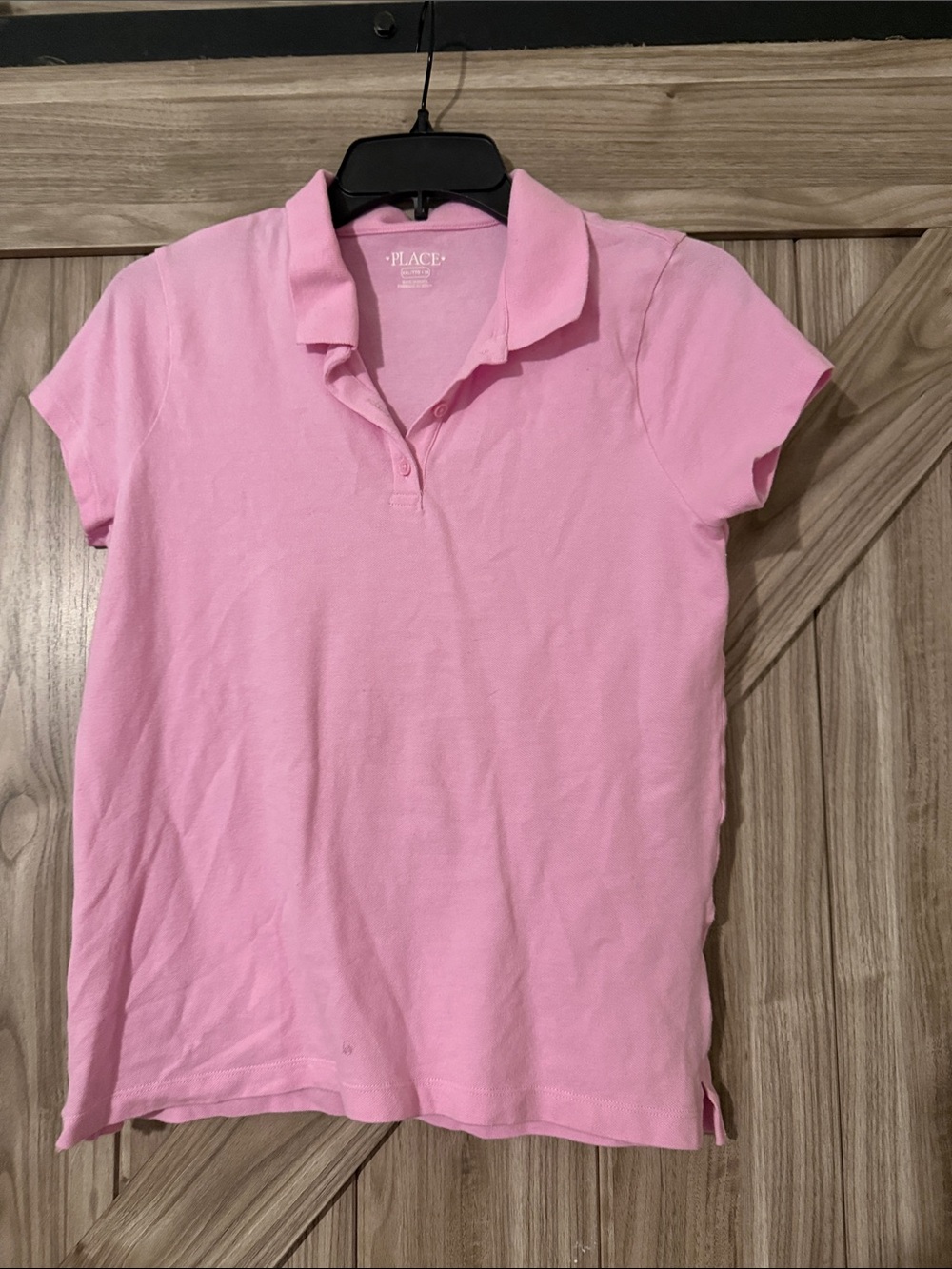 The Children's Place Light Pink Short Sleeve Polo
